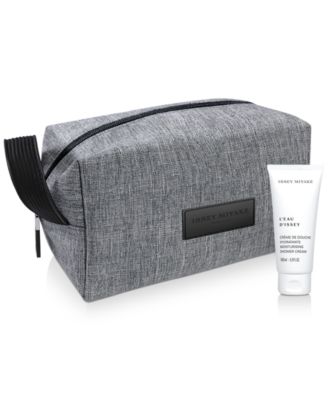Issey Miyake - Free pouch and shower cream with large spray purchase from the  Men's Fragrance Collection