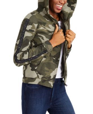 true religion camo coat