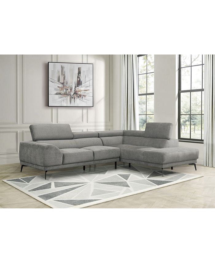 Furniture Logansport 2pc Sectional Sofa Macy's
