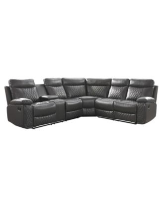 Furniture - Mackay 3-pc Reclining Sectional Sofa
