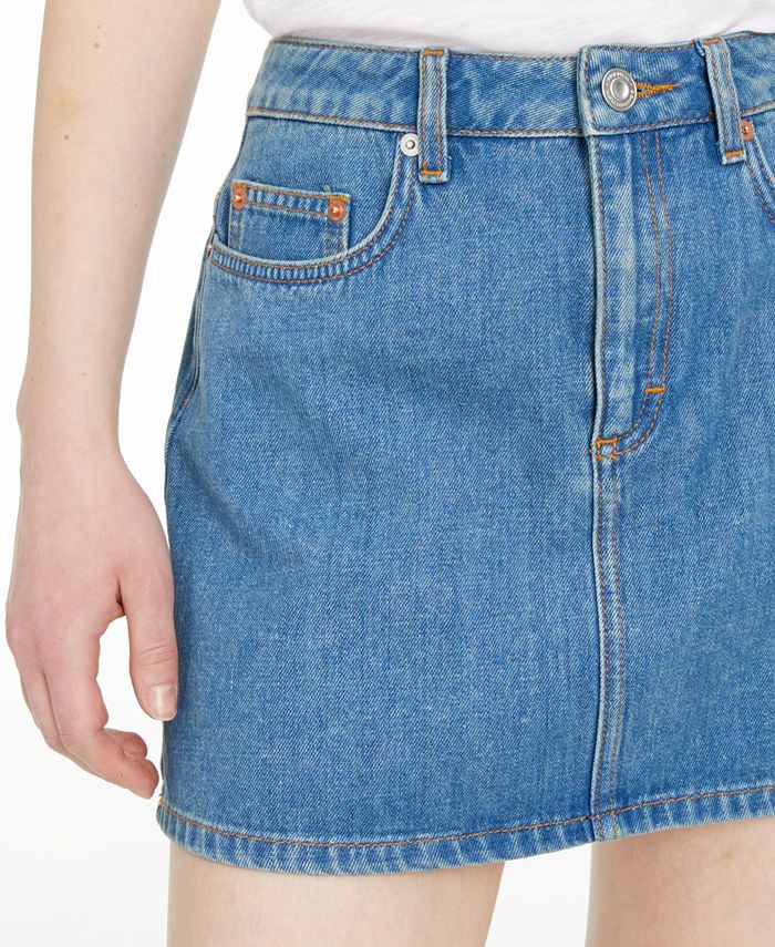 French Connection Denim Mini Skirt - Macy's