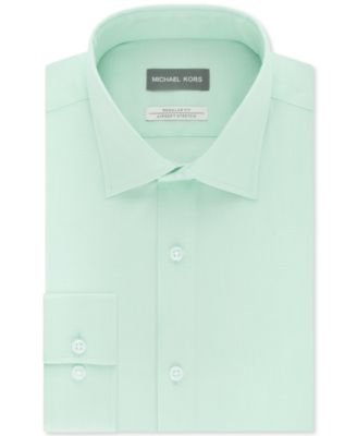 Michael Kors Men s Regular Fit Airsoft Stretch Non Iron Performance Solid Dress Shirt Macy s