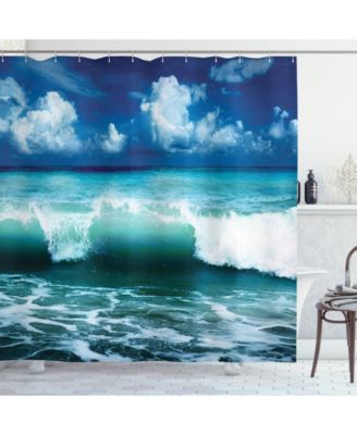 ocean shower curtain