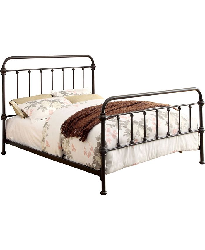 Furniture of America Cloe Metal Queen Bed Macy's