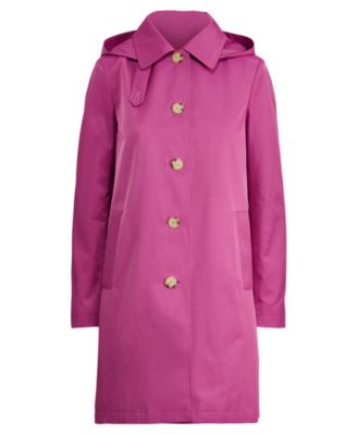 lauren ralph lauren petite single breasted coat