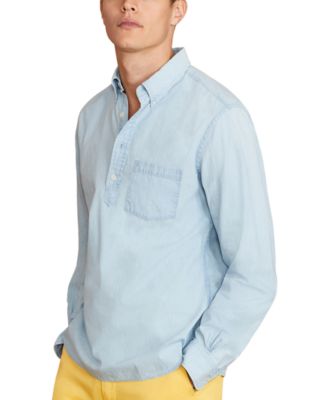 Brooks Brothers - Men's Cotton Chambray Popover Shirt