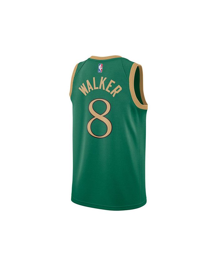Nike Boston Celtics Men's Kemba Walker City Edition Swingman Jersey - Macy's
