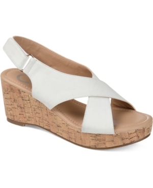 Journee Collection Women's Jenice Wedge Sandal Women's Shoes
