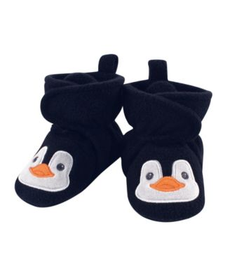 baby boy fleece booties