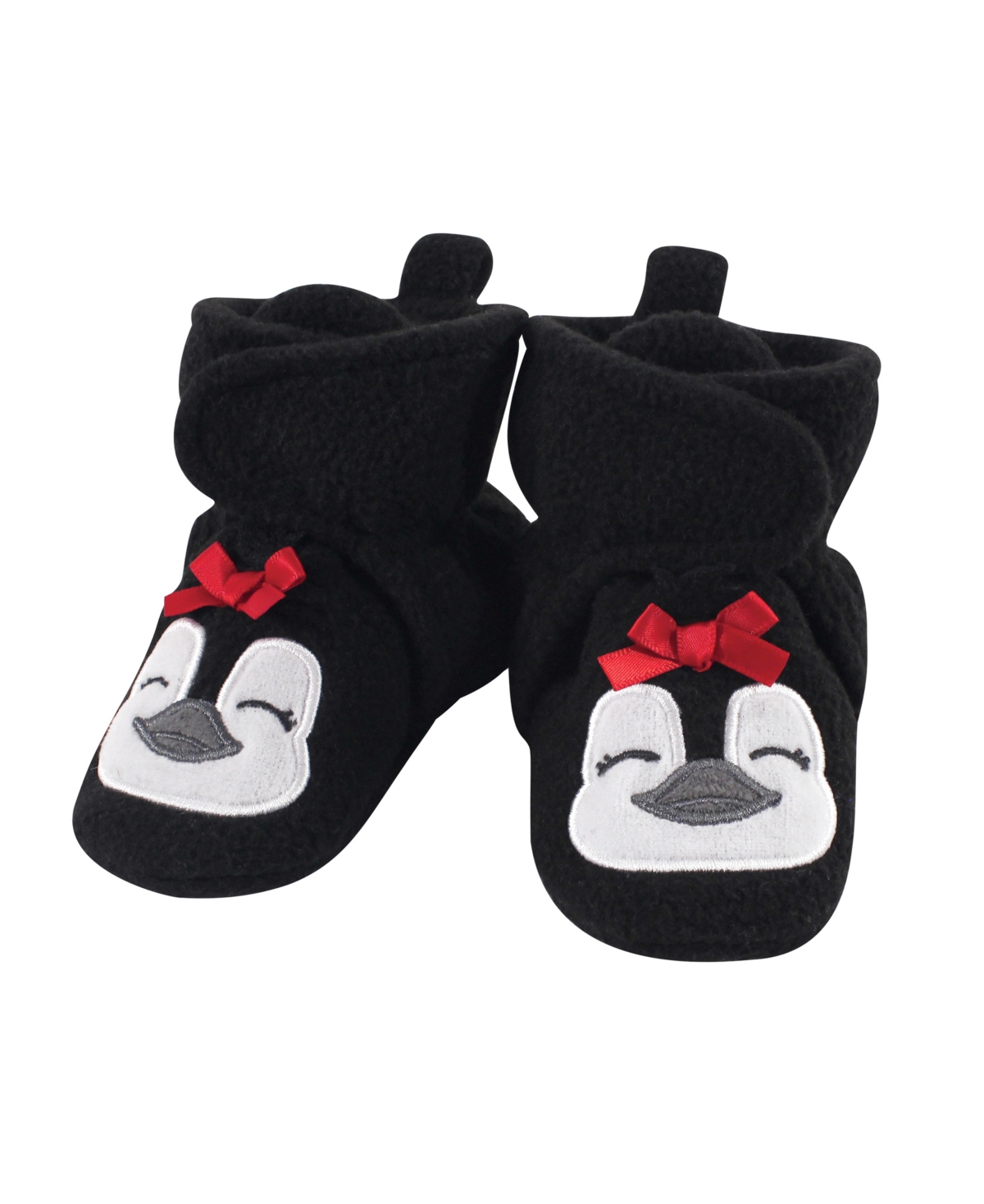 Hudson Baby Baby Girls Cozy Fleece Booties Penguin