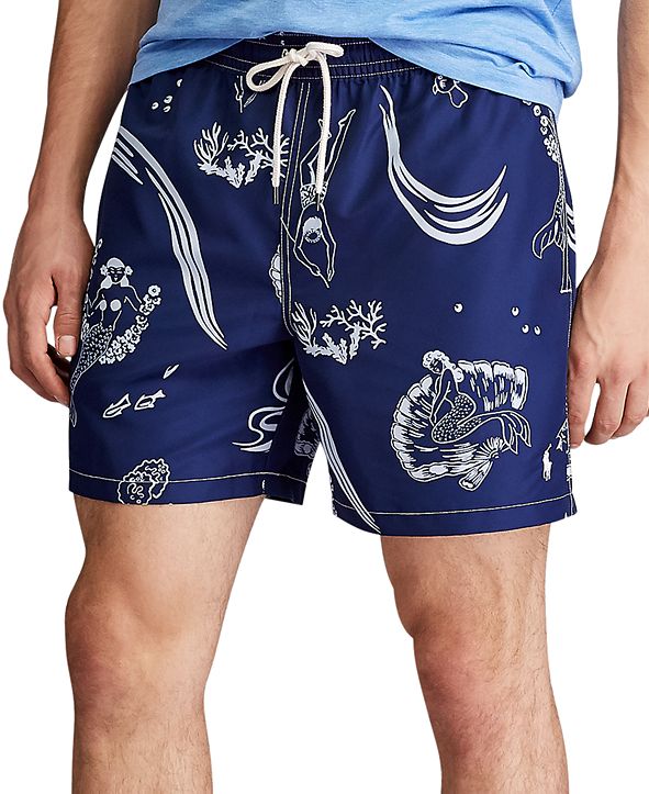 4.5 inch traveler slim fit swim trunk