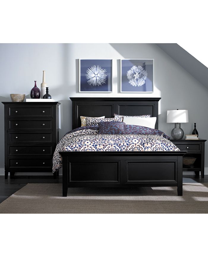 Furniture Captiva Full 3Pc. Bedroom Set (Bed, Nightstand & Chest), Created for Macy's Macy's