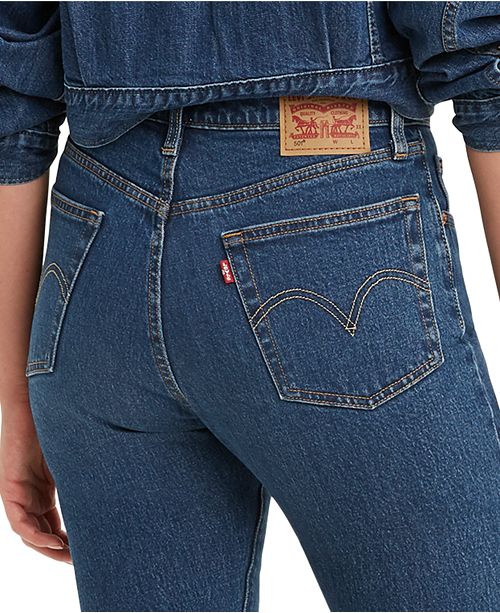 Levi's 501® Cropped Straight-Leg Jeans & Reviews - Jeans - Juniors - Macy's