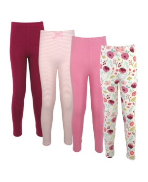 Touched by Nature Baby Girls Botanical Leggings Pack of 4