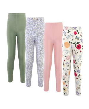 Touched by Nature Toddler Girls Flutter Garden Leggings Pack of 4