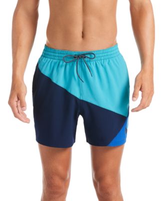 nike colorblocked active swim boyshorts