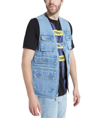 guess utility vest