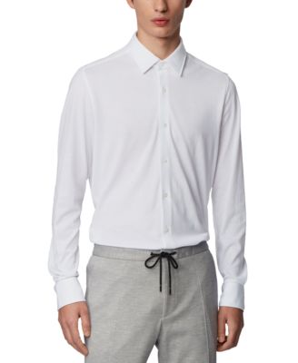 white shirt hugo boss