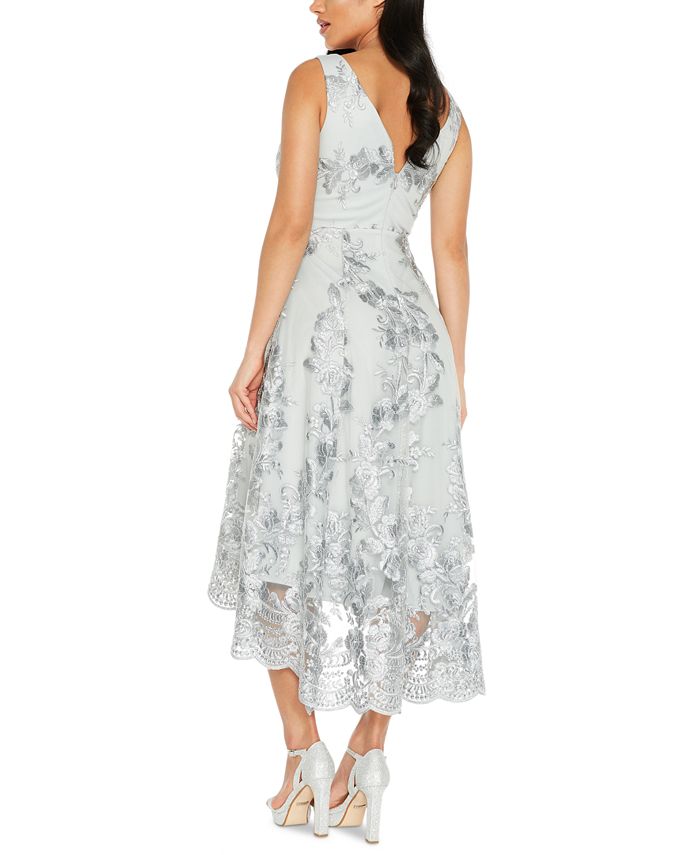 Quiz Embroidered LaceHem Dress Macy's