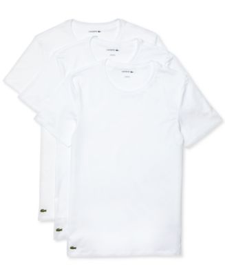 Lacoste Men s 3 Pack Cotton Undershirts