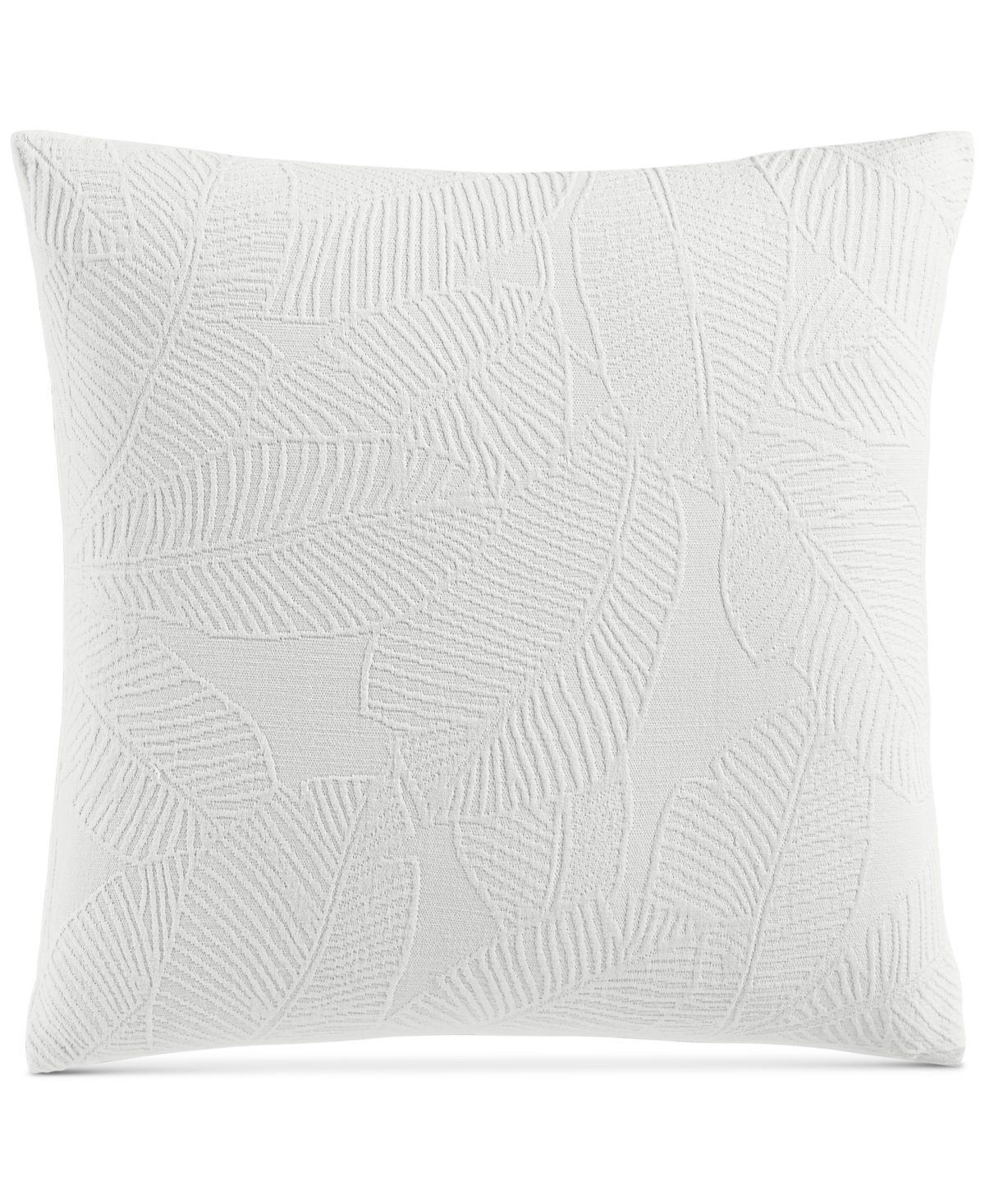 Charter Club Damask Designs Woven Leaves Decorative Pillow, 18" x 18", Created for Macy's Bedding