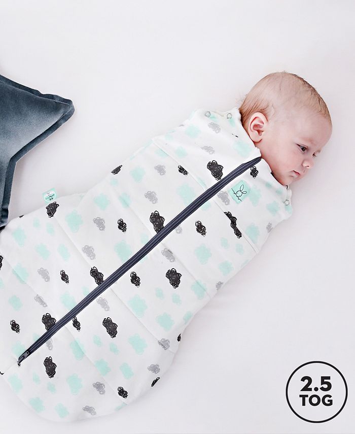 ergoPouch Baby Girls and Boys 2.5 Tog Cocoon Swaddle Bag Macy