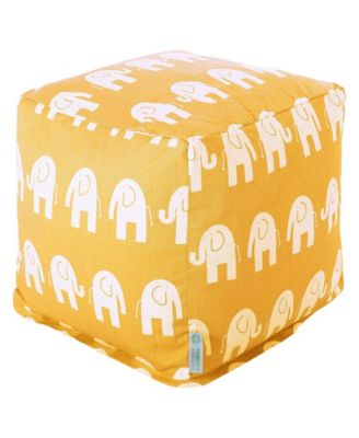 Ellie Ottoman Pouf Cube 17" x 17"