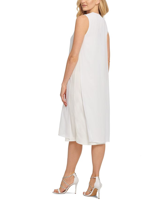 DKNY Cotton MixedMedia Dress Macy's