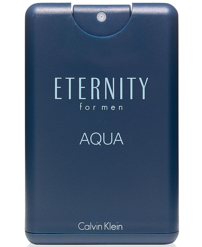 Calvin Klein ETERNITY AQUA for men Eau de Toilette Pocket Spray, 0.67 oz. -  Macy's