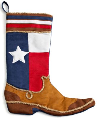 Holiday Lane - Stocking, Texas Boot