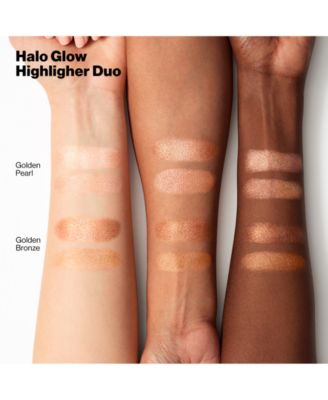 Smashbox Halo Glow Highlighter Duo - Golden Pearl 5g | Champagner & Gold-Töne, Vielseitig, Tierversuchsfrei
