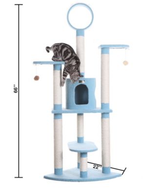 cat tree with tunnel