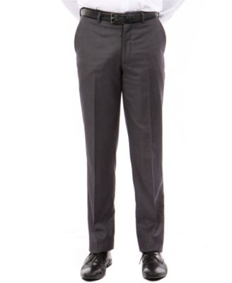 Men's Slim-Fit Flat Front Stretch Dress Pants
