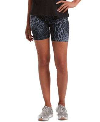 womens leopard bike shorts