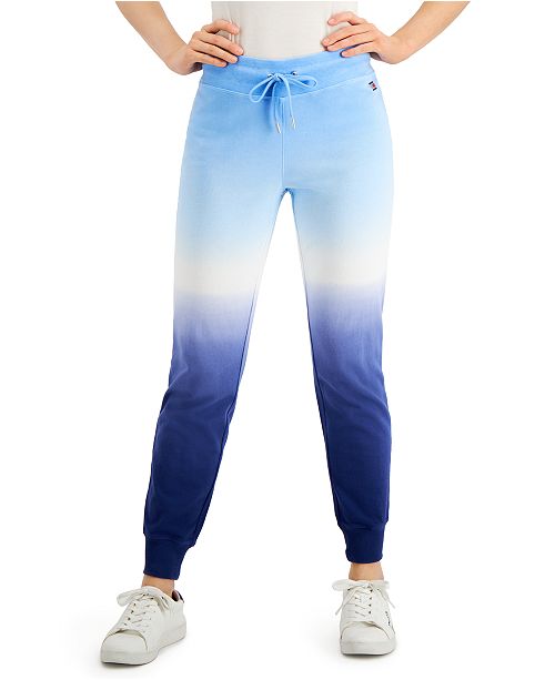 Tommy Hilfiger Cotton Ombre Jogger Pants Reviews Pants