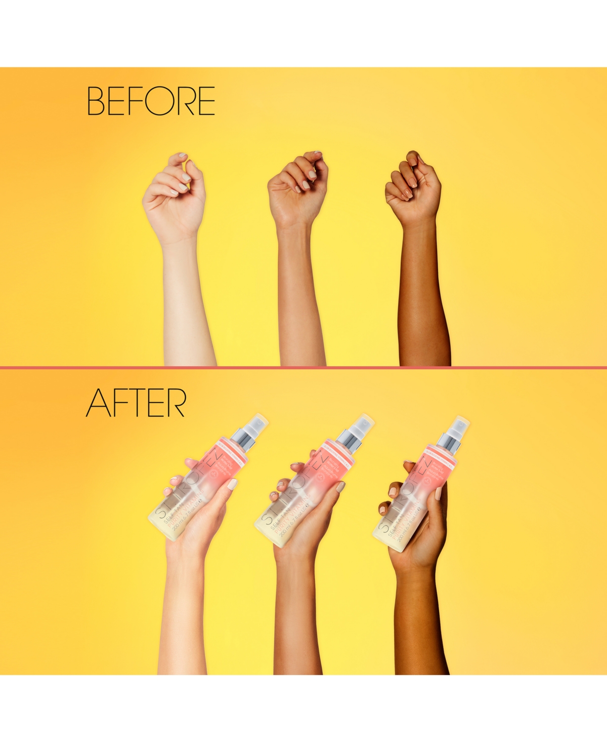 St. Tropez Self Tan Purity Vitamins Bronzing Water Mist, 6.7-oz