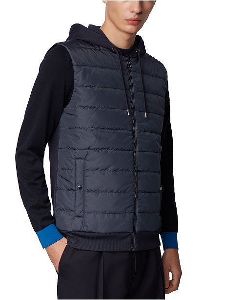 Hugo Boss BOSS Men's Singclair Hooded Gilet & Reviews Hugo Boss Men