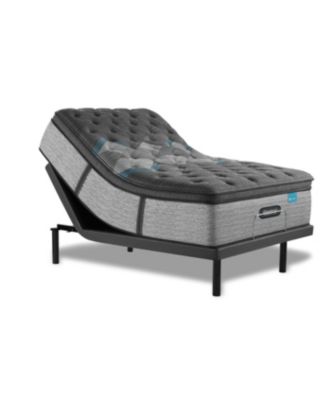 Harmony Lux Diamond 17.25" Medium Pillow Top Mattress Set - Twin XL