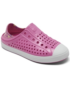 image of Skechers Little Girls Cali Gear Guzman Steps Sandcastle Dreams Water Sneakers from Finish Line