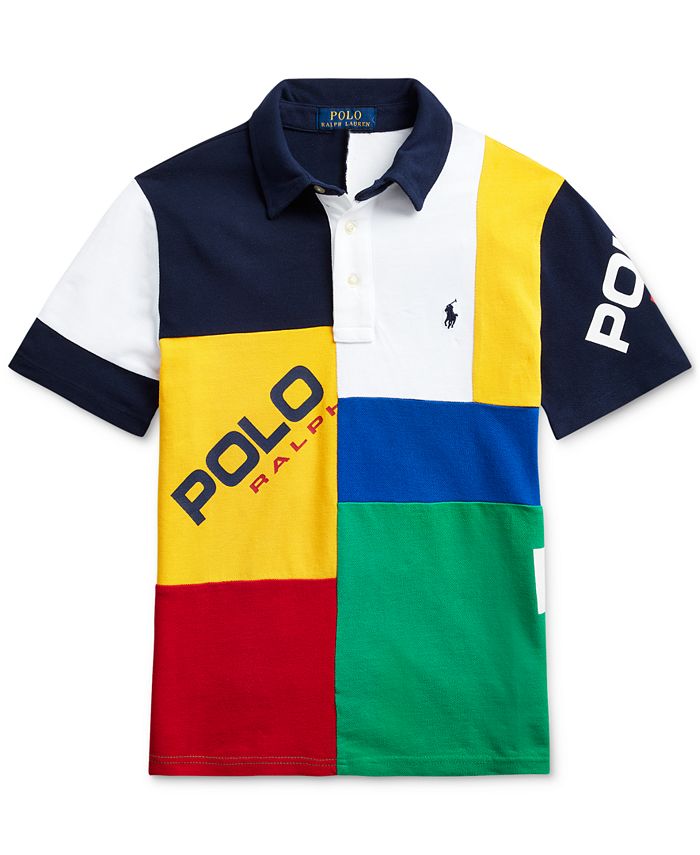 Polo Ralph Lauren Big Boys Cotton Mesh Polo Shirt - Macy's