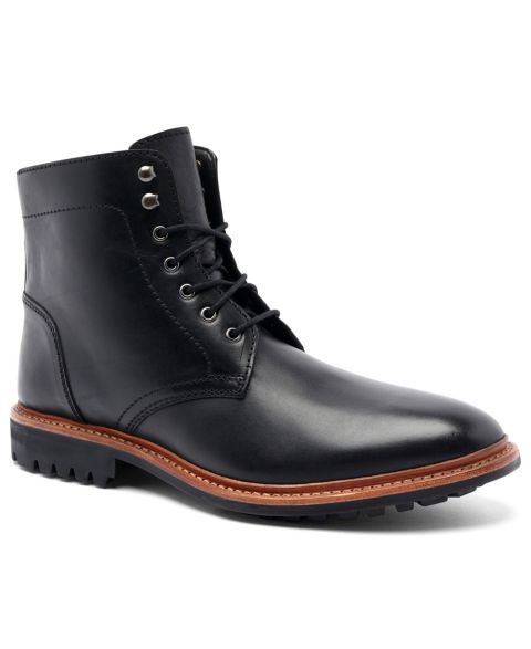 Мужские ботинки Anthony Veer Lincoln Rugged 6" Lace-Up, цвет: Чёрный