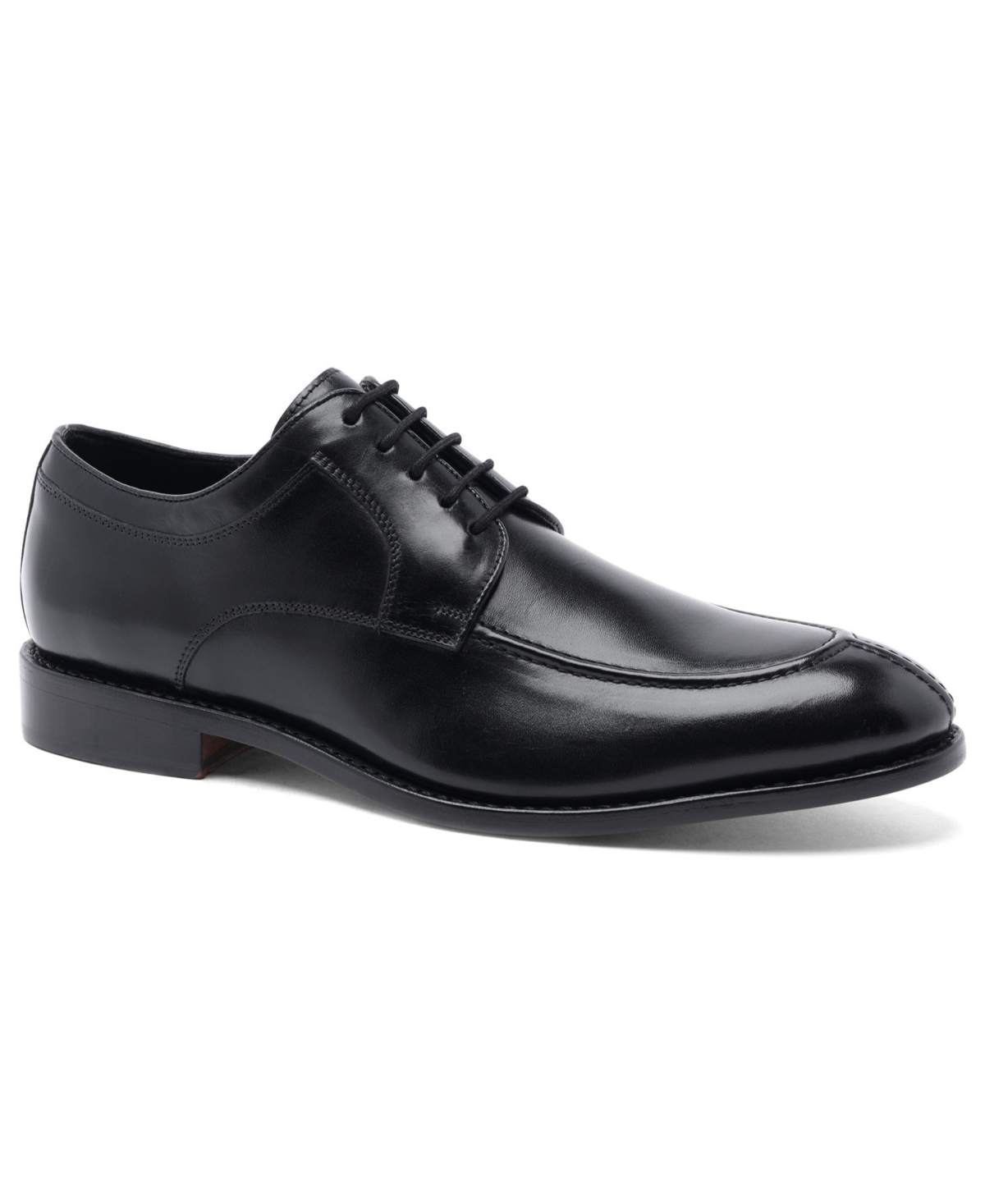 Anthony Veer Men's Wallace Split Toe Goodyear Welt Lace Up Dress Shoe Men's Shoes In Black