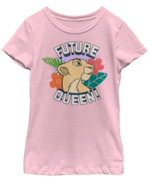 Big Girls Lion King Future Queen Short Sleeve T-shirt