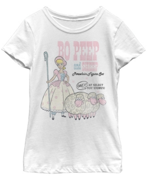 Big Girls Toy Story 4 Bo Peep and Sheep Short Sleeve T-shirt