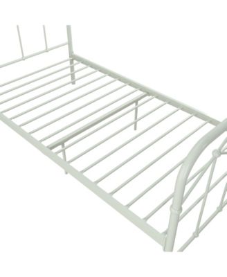 Novogratz Collection Francis Farmhouse Metal Bed, Twin - Macy's