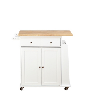 Buylateral Sonoma Kitchen Cart In White
