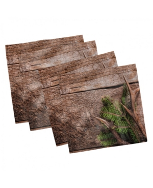 Ambesonne Antlers Set of 4 Napkins 12
