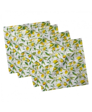 Ambesonne Nature Set of 4 Napkins 12
