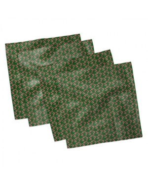 Ambesonne Christmas Set of 4 Napkins 12