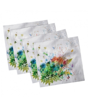 Ambesonne Watercolor Set of 4 Napkins 12